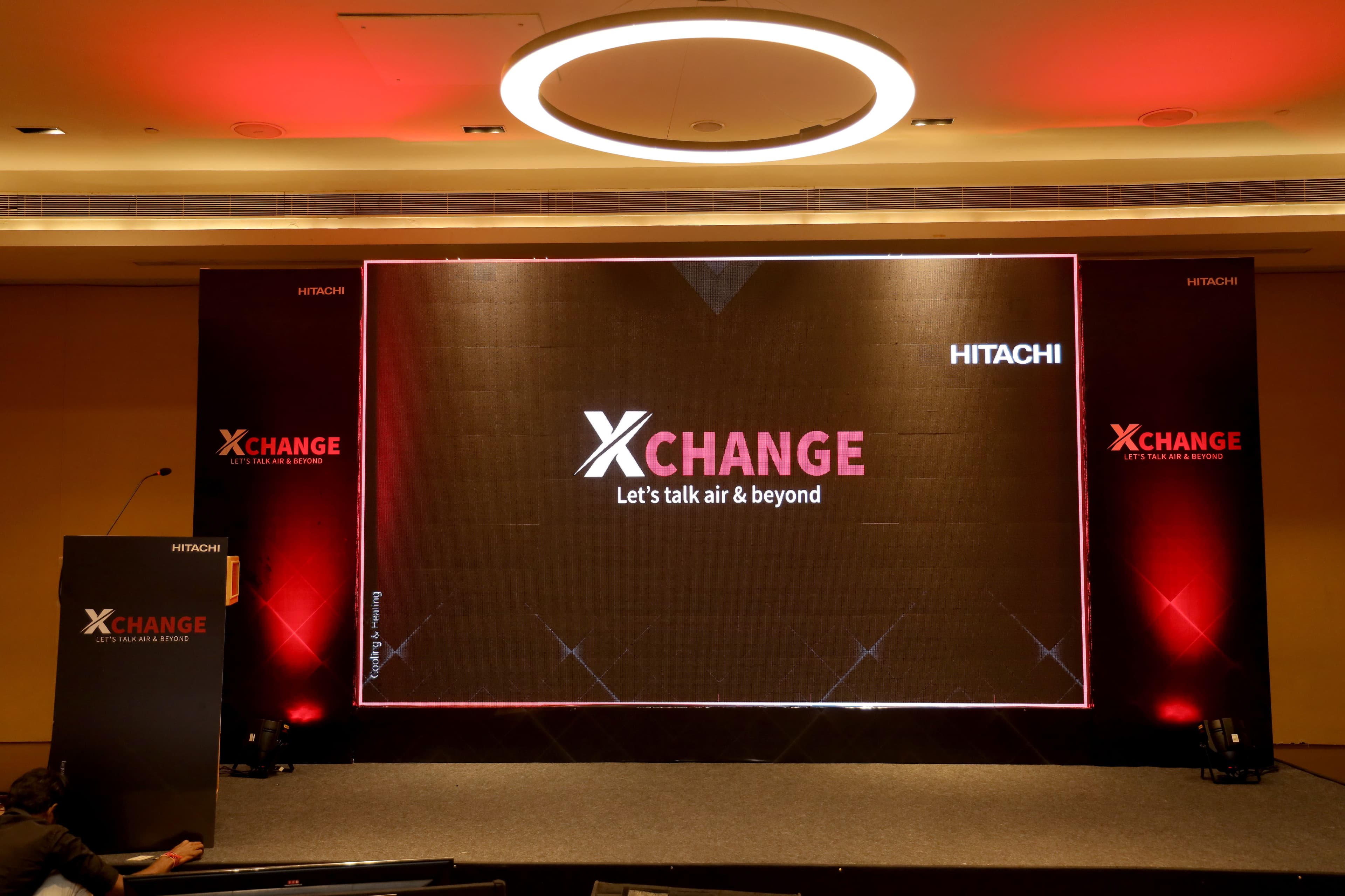 HITACHI exchange — 1