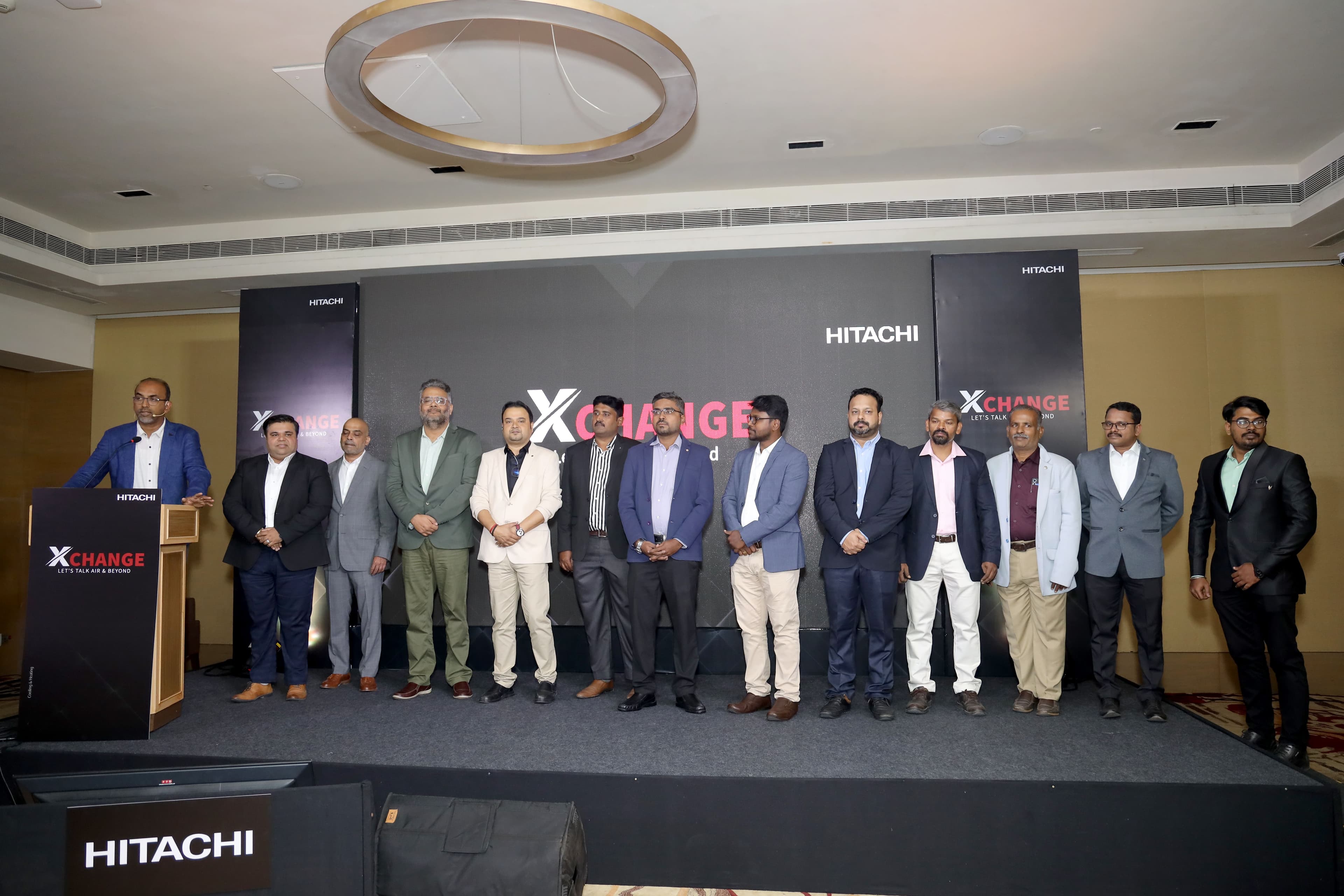 HITACHI exchange — 3